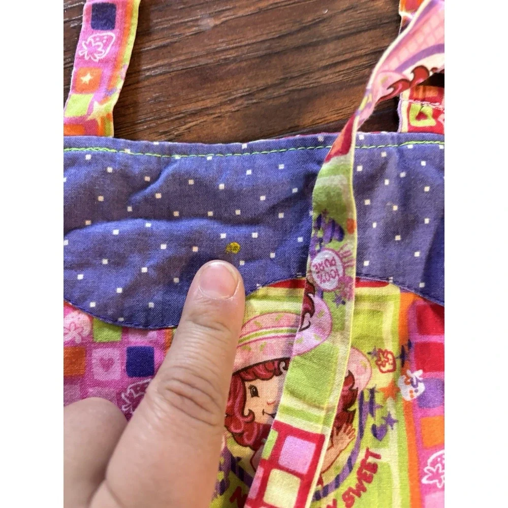 Vintage‎ Strawberry Shortcake Handmade Children's Apron